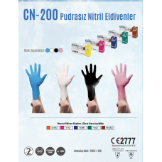 STARLİNE CN-200 PUDRASIZ MUAYENE ELDİVENLERİ